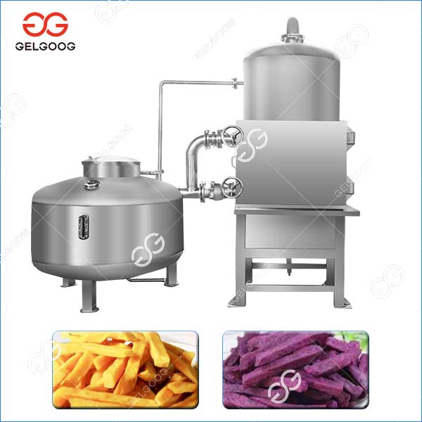 Taro Strips Vacuum Frying Machine