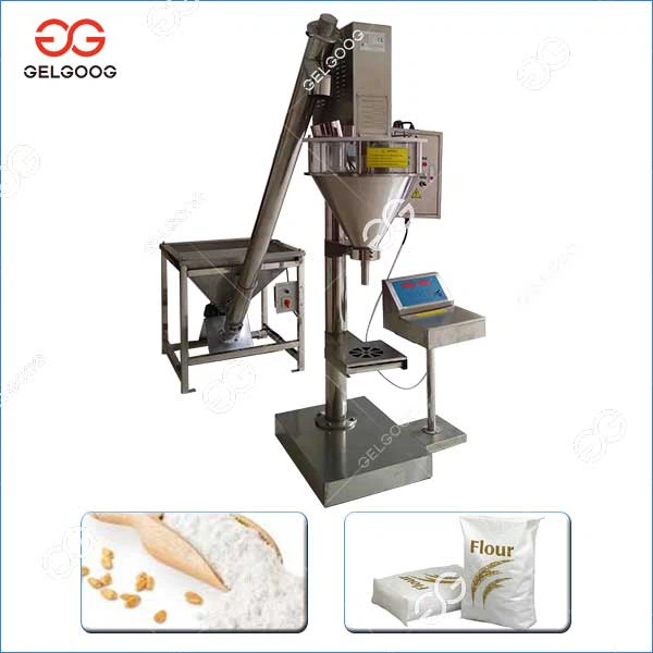 Wheat flour filling machine